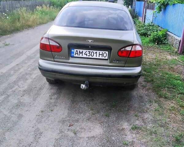 Бежевый Дэу Ланос, объемом двигателя 1.5 л и пробегом 170 тыс. км за 2600 $, фото 3 на Automoto.ua