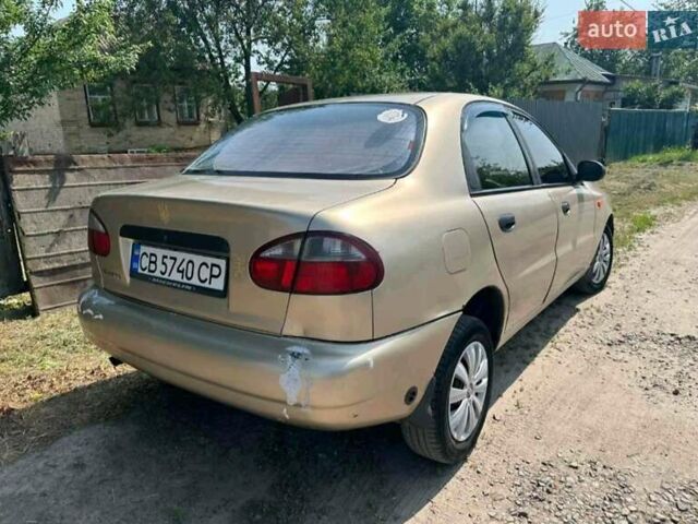 Бежевий Деу Ланос, об'ємом двигуна 1.5 л та пробігом 295 тис. км за 1650 $, фото 1 на Automoto.ua