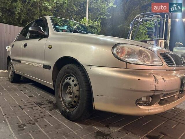 Бежевий Деу Ланос, об'ємом двигуна 1.6 л та пробігом 337 тис. км за 3200 $, фото 24 на Automoto.ua