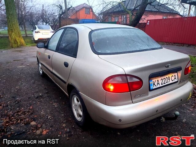 Бежевый Дэу Ланос, объемом двигателя 1.5 л и пробегом 330 тыс. км за 1600 $, фото 4 на Automoto.ua