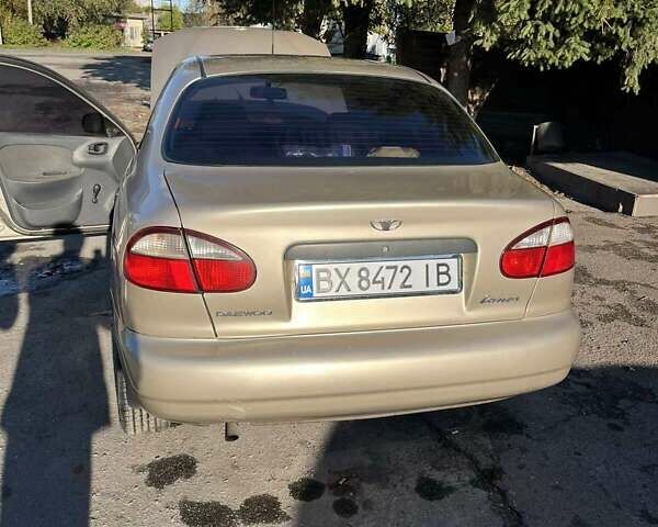 Бежевый Дэу Ланос, объемом двигателя 1.5 л и пробегом 364 тыс. км за 2300 $, фото 7 на Automoto.ua