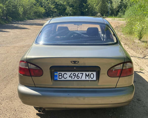 Бежевый Дэу Ланос, объемом двигателя 1.5 л и пробегом 170 тыс. км за 2400 $, фото 7 на Automoto.ua
