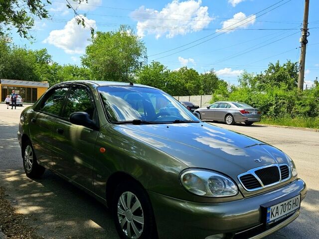 Бежевый Дэу Ланос, объемом двигателя 1.5 л и пробегом 217 тыс. км за 2700 $, фото 6 на Automoto.ua