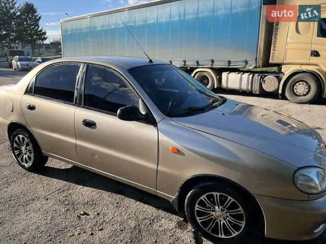 Бежевый Дэу Ланос, объемом двигателя 1.5 л и пробегом 364 тыс. км за 2300 $, фото 8 на Automoto.ua