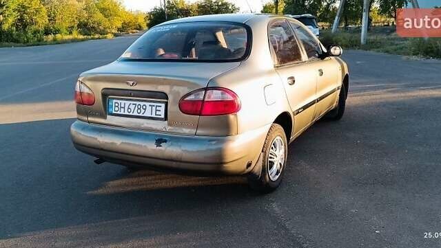 Бежевый Дэу Ланос, объемом двигателя 1.5 л и пробегом 135 тыс. км за 1999 $, фото 2 на Automoto.ua