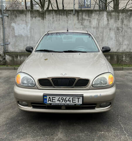 Бежевий Деу Ланос, об'ємом двигуна 1.6 л та пробігом 200 тис. км за 3000 $, фото 1 на Automoto.ua