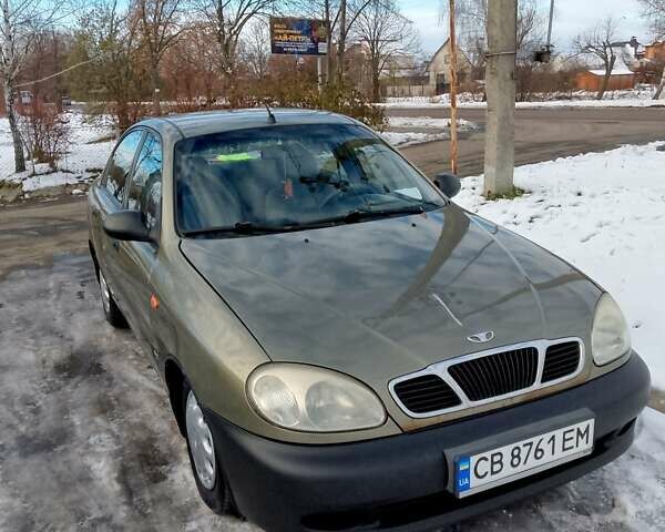 Бежевый Дэу Ланос, объемом двигателя 1.6 л и пробегом 167 тыс. км за 2100 $, фото 1 на Automoto.ua