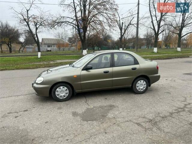 Бежевий Деу Ланос, об'ємом двигуна 1.35 л та пробігом 136 тис. км за 2650 $, фото 1 на Automoto.ua