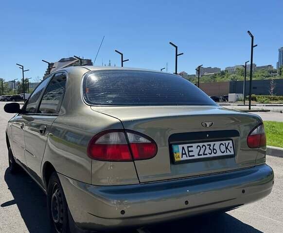 Бежевый Дэу Ланос, объемом двигателя 1.5 л и пробегом 305 тыс. км за 3200 $, фото 3 на Automoto.ua