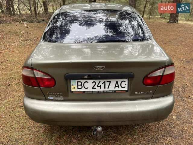 Бежевий Деу Ланос, об'ємом двигуна 1.5 л та пробігом 183 тис. км за 2000 $, фото 4 на Automoto.ua