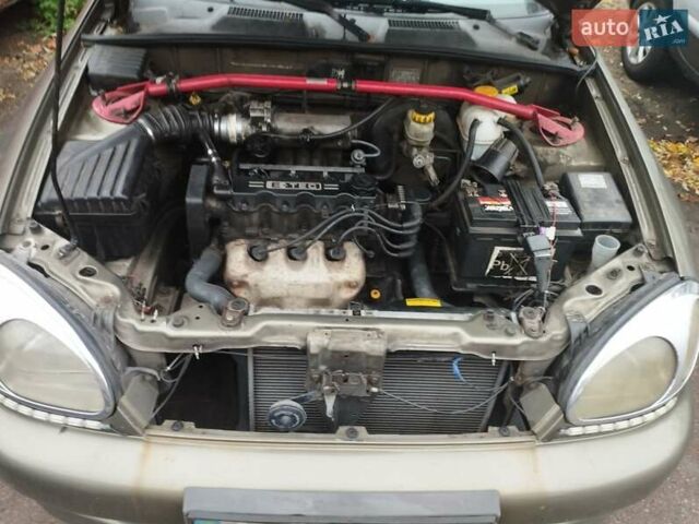 Бежевий Деу Ланос, об'ємом двигуна 1.5 л та пробігом 230 тис. км за 1700 $, фото 1 на Automoto.ua