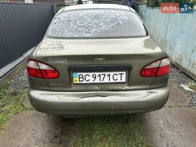 Бежевый Дэу Ланос, объемом двигателя 1.5 л и пробегом 265 тыс. км за 1100 $, фото 5 на Automoto.ua