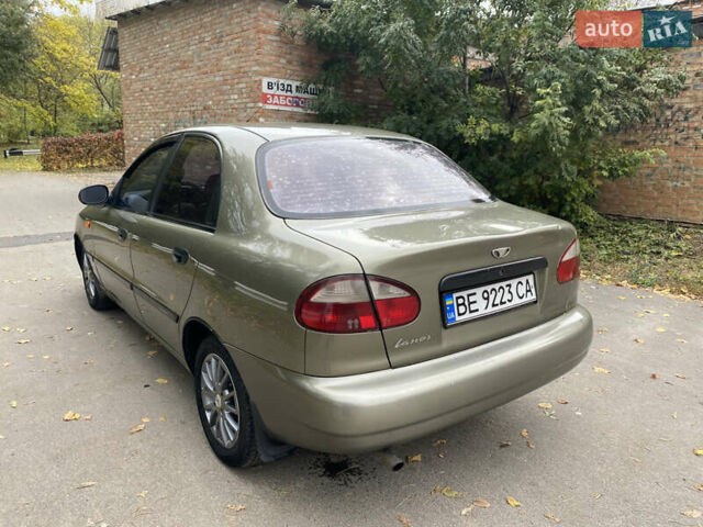 Бежевый Дэу Ланос, объемом двигателя 1.5 л и пробегом 195 тыс. км за 1899 $, фото 4 на Automoto.ua