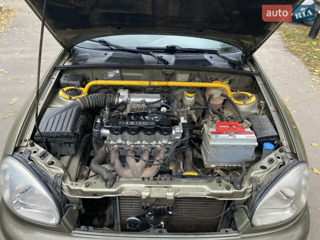 Бежевый Дэу Ланос, объемом двигателя 1.5 л и пробегом 195 тыс. км за 1899 $, фото 9 на Automoto.ua