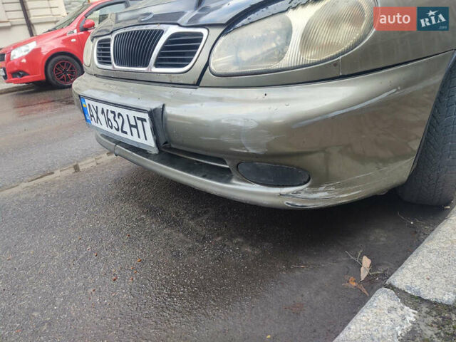 Бежевый Дэу Ланос, объемом двигателя 1.5 л и пробегом 177 тыс. км за 2000 $, фото 2 на Automoto.ua