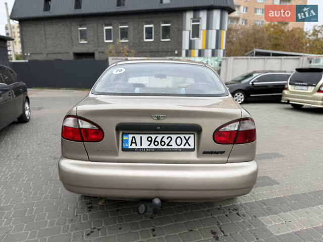 Бежевий Деу Ланос, об'ємом двигуна 1.5 л та пробігом 224 тис. км за 2550 $, фото 8 на Automoto.ua