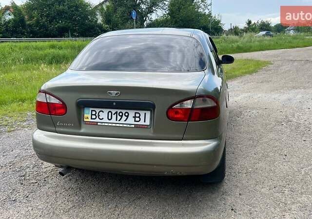 Бежевый Дэу Ланос, объемом двигателя 1.5 л и пробегом 154 тыс. км за 3000 $, фото 7 на Automoto.ua