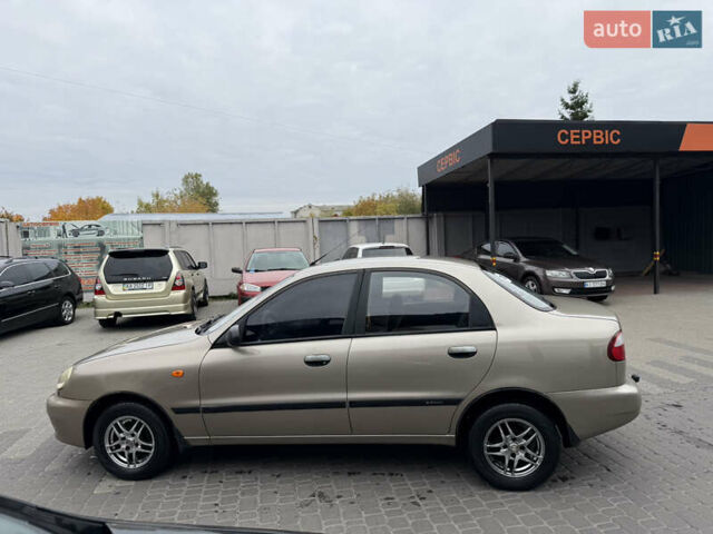 Бежевий Деу Ланос, об'ємом двигуна 1.5 л та пробігом 224 тис. км за 2550 $, фото 5 на Automoto.ua
