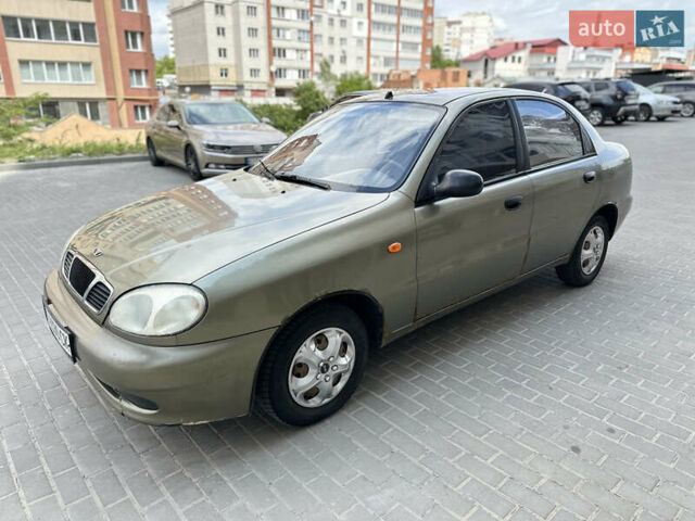 Бежевий Деу Ланос, об'ємом двигуна 1.5 л та пробігом 221 тис. км за 1350 $, фото 5 на Automoto.ua