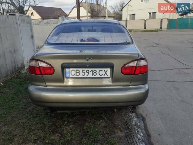 Бежевый Дэу Ланос, объемом двигателя 1.5 л и пробегом 300 тыс. км за 2150 $, фото 7 на Automoto.ua