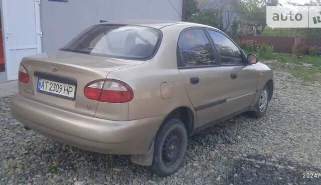 Бежевый Дэу Ланос, объемом двигателя 1.4 л и пробегом 130 тыс. км за 1590 $, фото 1 на Automoto.ua