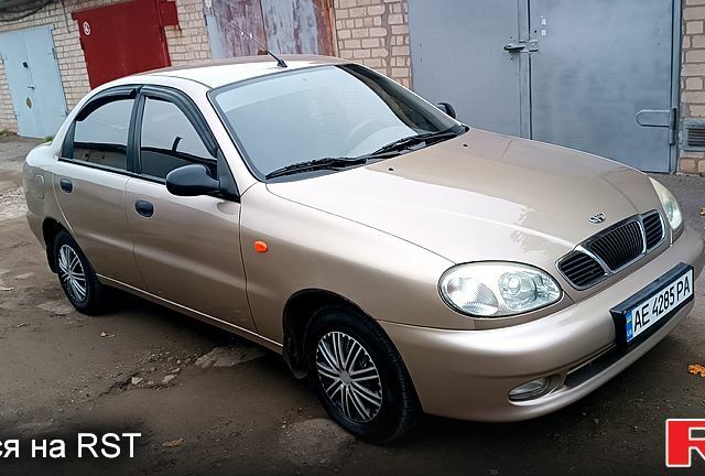 Бежевий Деу Ланос, об'ємом двигуна 1.4 л та пробігом 192 тис. км за 2900 $, фото 1 на Automoto.ua