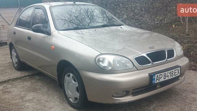 Бежевый Дэу Ланос, объемом двигателя 1.5 л и пробегом 277 тыс. км за 2100 $, фото 3 на Automoto.ua