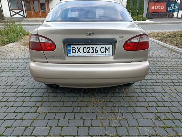 Бежевий Деу Ланос, об'ємом двигуна 1.5 л та пробігом 210 тис. км за 2750 $, фото 6 на Automoto.ua