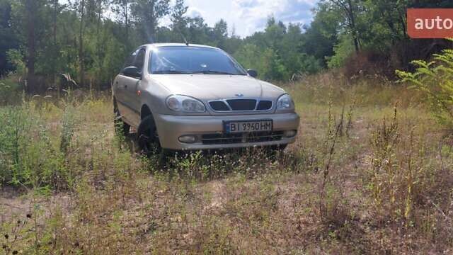 Бежевый Дэу Ланос, объемом двигателя 1.5 л и пробегом 235 тыс. км за 2850 $, фото 15 на Automoto.ua