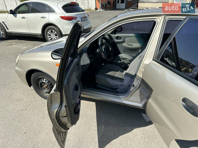 Бежевый Дэу Ланос, объемом двигателя 1.5 л и пробегом 183 тыс. км за 2300 $, фото 5 на Automoto.ua