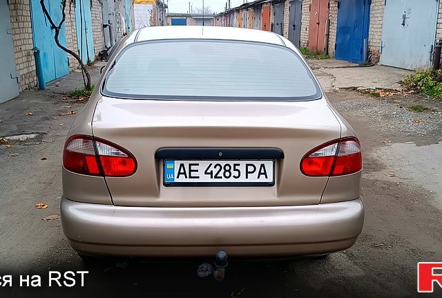 Бежевий Деу Ланос, об'ємом двигуна 1.4 л та пробігом 192 тис. км за 2900 $, фото 5 на Automoto.ua