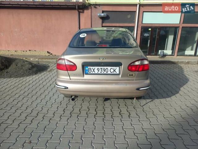 Бежевый Дэу Ланос, объемом двигателя 1.5 л и пробегом 200 тыс. км за 1500 $, фото 7 на Automoto.ua