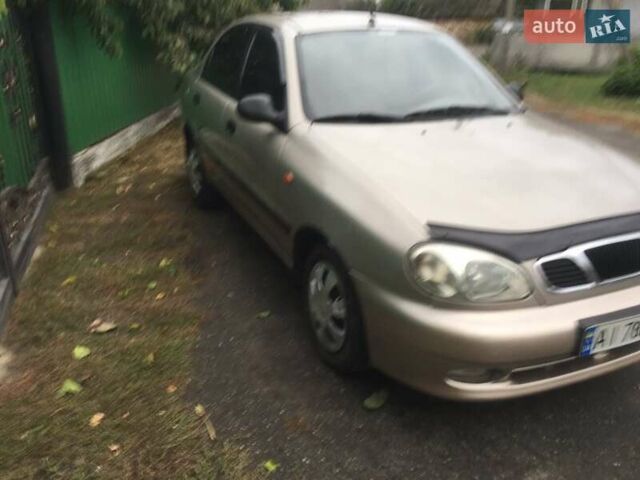 Бежевий Деу Ланос, об'ємом двигуна 1.6 л та пробігом 183 тис. км за 2700 $, фото 3 на Automoto.ua