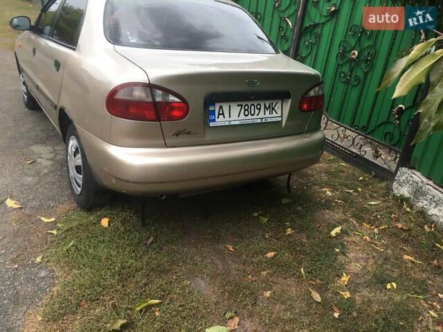 Бежевий Деу Ланос, об'ємом двигуна 1.6 л та пробігом 183 тис. км за 2700 $, фото 2 на Automoto.ua