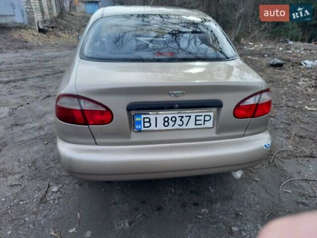 Бежевий Деу Ланос, об'ємом двигуна 1.6 л та пробігом 110 тис. км за 3000 $, фото 7 на Automoto.ua