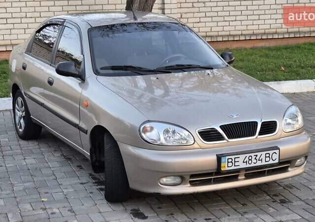 Бежевый Дэу Ланос, объемом двигателя 1.4 л и пробегом 56 тыс. км за 2850 $, фото 10 на Automoto.ua