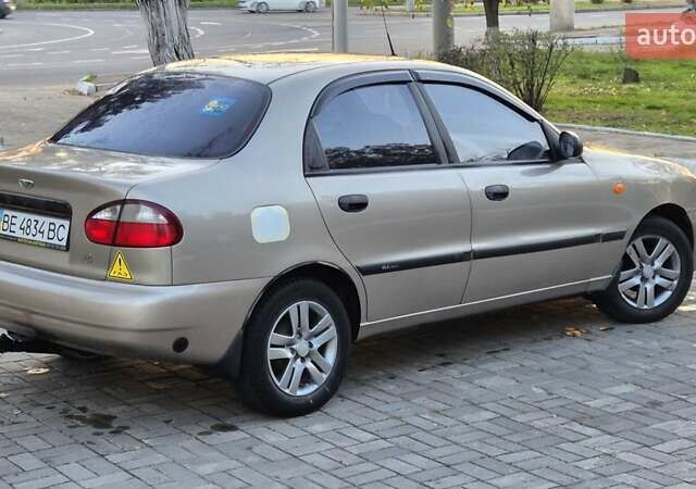 Бежевый Дэу Ланос, объемом двигателя 1.4 л и пробегом 56 тыс. км за 2850 $, фото 14 на Automoto.ua