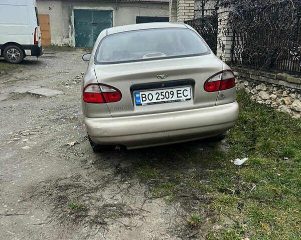 Бежевий Деу Ланос, об'ємом двигуна 1.5 л та пробігом 340 тис. км за 1100 $, фото 2 на Automoto.ua