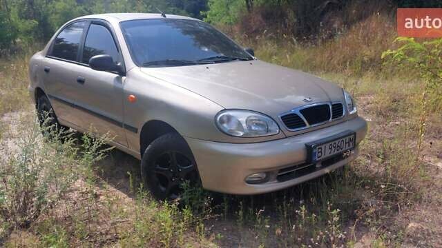 Бежевый Дэу Ланос, объемом двигателя 1.5 л и пробегом 235 тыс. км за 2850 $, фото 13 на Automoto.ua