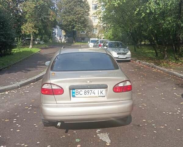 Бежевый Дэу Ланос, объемом двигателя 1.6 л и пробегом 162 тыс. км за 2200 $, фото 5 на Automoto.ua