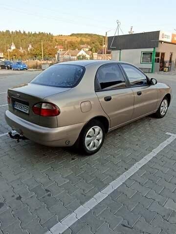 Бежевый Дэу Ланос, объемом двигателя 1.5 л и пробегом 92 тыс. км за 3400 $, фото 2 на Automoto.ua