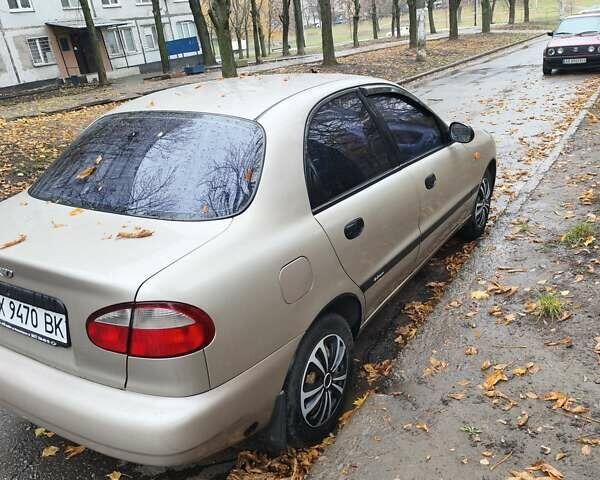 Бежевий Деу Ланос, об'ємом двигуна 1.5 л та пробігом 130 тис. км за 2450 $, фото 5 на Automoto.ua