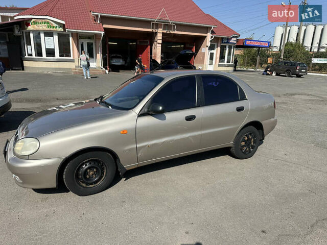 Бежевый Дэу Ланос, объемом двигателя 1.5 л и пробегом 183 тыс. км за 2300 $, фото 1 на Automoto.ua