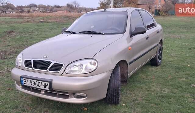 Бежевый Дэу Ланос, объемом двигателя 1.5 л и пробегом 235 тыс. км за 2850 $, фото 7 на Automoto.ua