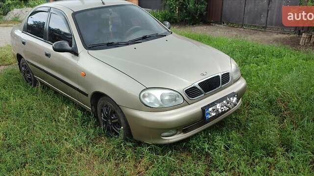 Бежевый Дэу Ланос, объемом двигателя 1.5 л и пробегом 233 тыс. км за 2900 $, фото 7 на Automoto.ua