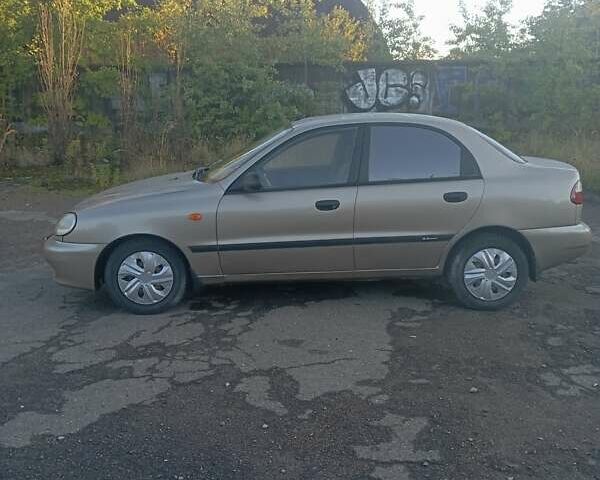 Бежевый Дэу Ланос, объемом двигателя 1.6 л и пробегом 162 тыс. км за 2200 $, фото 7 на Automoto.ua