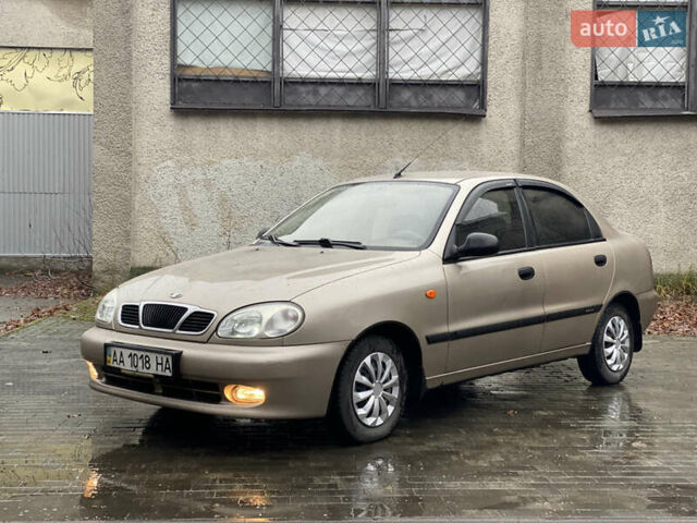 Бежевый Дэу Ланос, объемом двигателя 1.5 л и пробегом 165 тыс. км за 2850 $, фото 1 на Automoto.ua