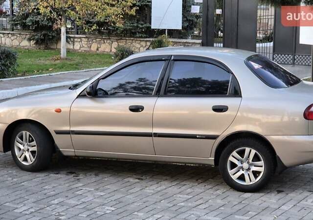 Бежевый Дэу Ланос, объемом двигателя 1.4 л и пробегом 56 тыс. км за 2850 $, фото 4 на Automoto.ua