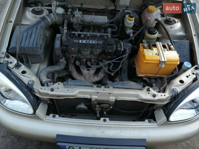Дэу Ланос 2008 в Обухове на Automoto.ua Бежевый Дэу Ланос, объемом двигателя 1.5 л и пробегом 293 тыс. км за 2900 $, фото 3 на Automoto.ua