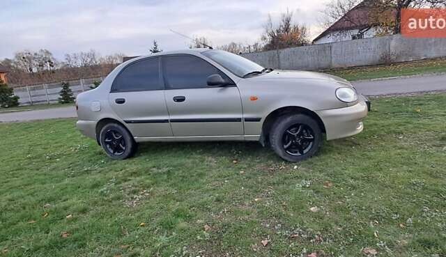 Бежевый Дэу Ланос, объемом двигателя 1.5 л и пробегом 235 тыс. км за 2850 $, фото 10 на Automoto.ua